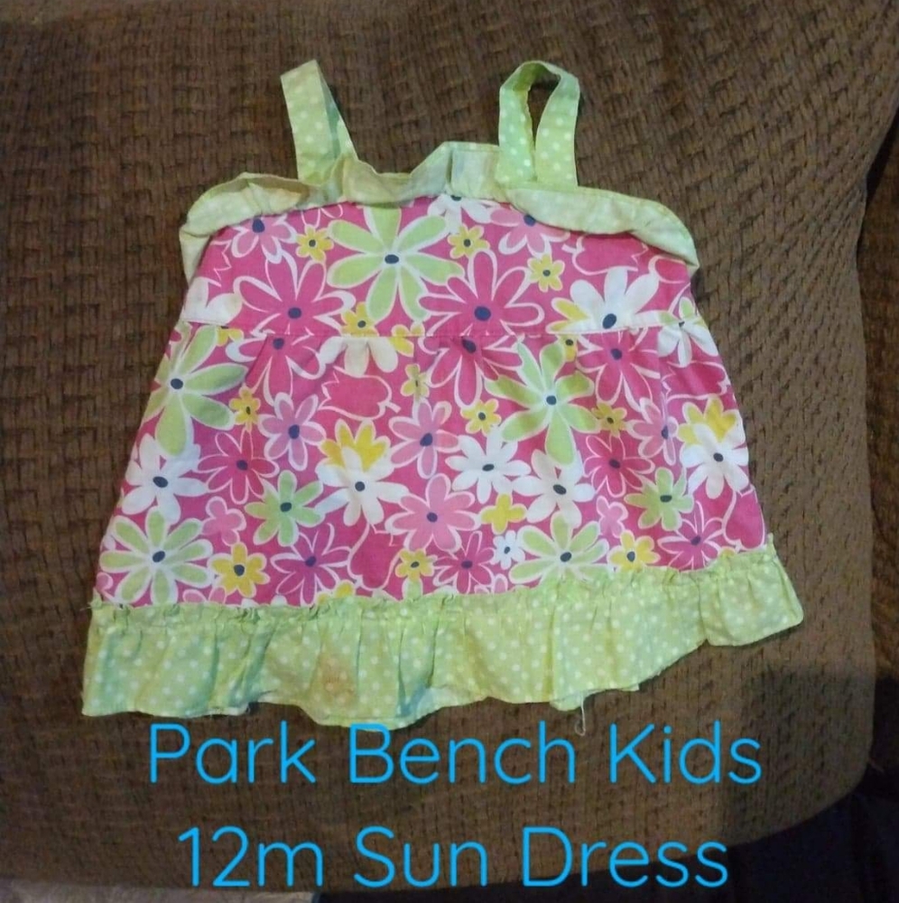 Park Bench Kids Dress